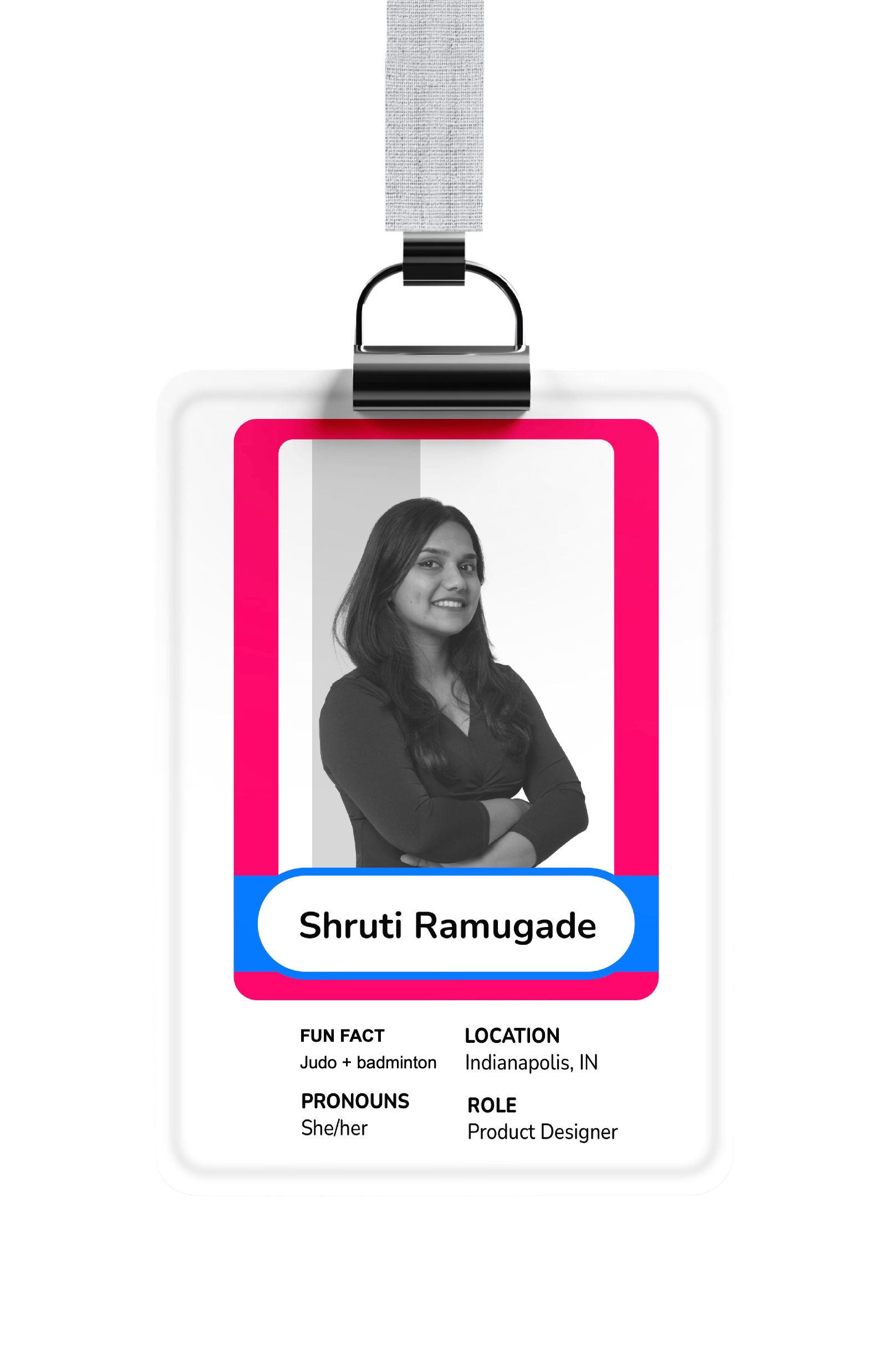 Shruti Ramugade ID Badge