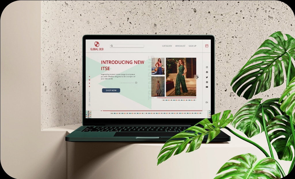 Global Desi: Rebranding & Identity System