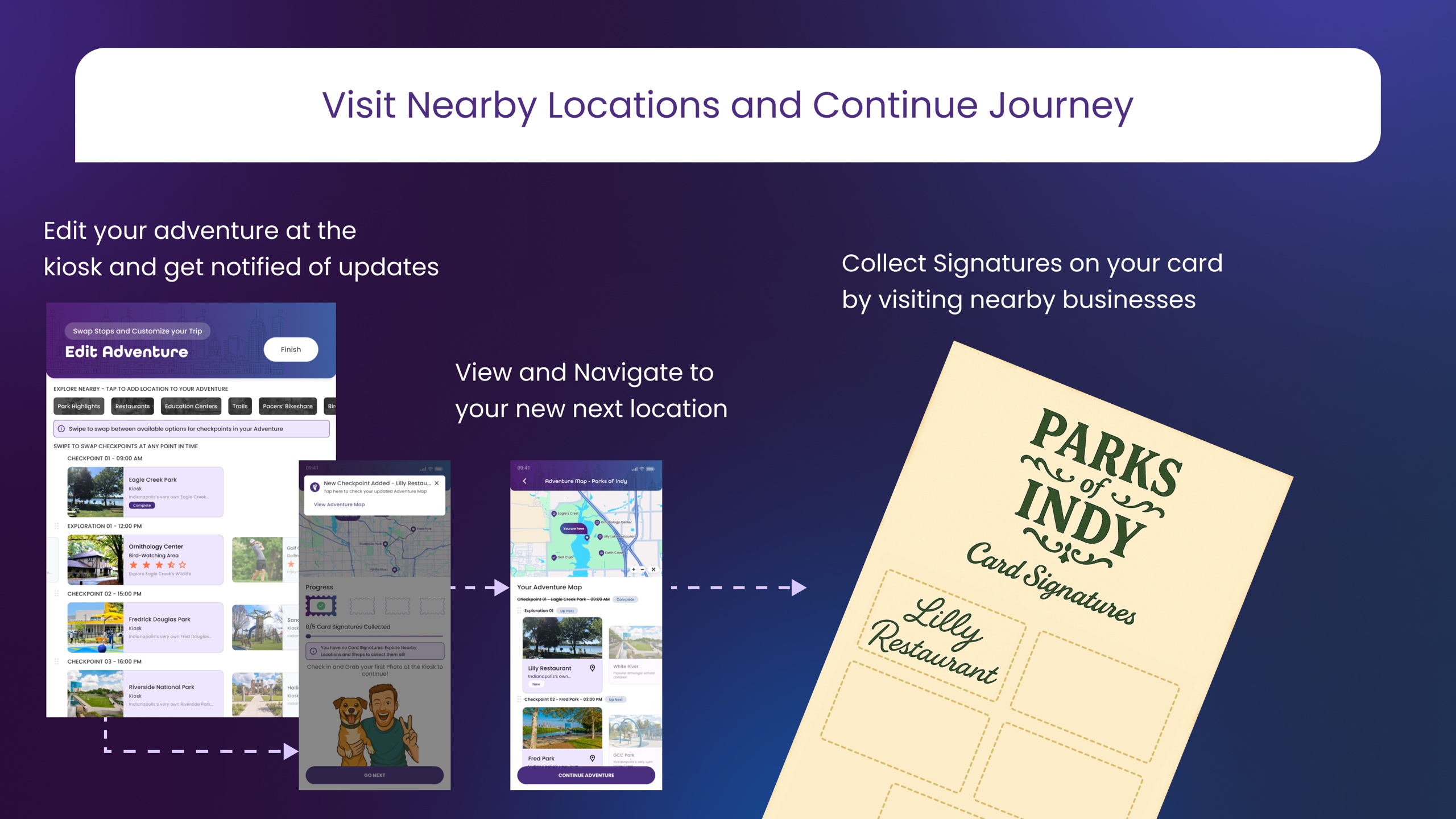 Visit Nearby Locations and Merchant Signatures