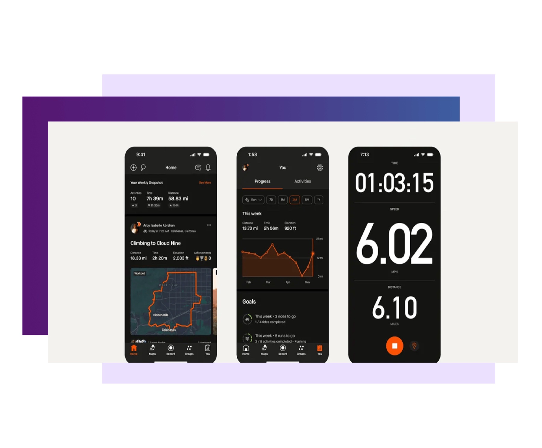 Strava Route Tracking and Social Milestones